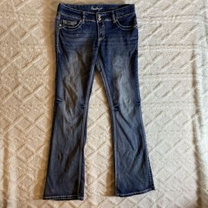 Amethyst Jeans Women’s Juniors Size 11 Tall Light Blue Boot cut